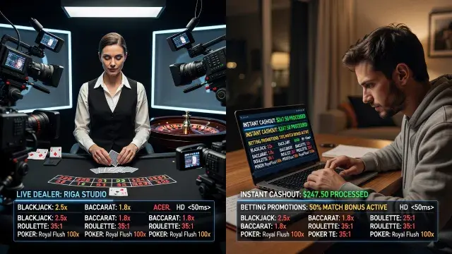 Live Casino Betting Guide: Real-Time Odds, Live Dealer Experiences, Instant Cashouts & Betting Promotions