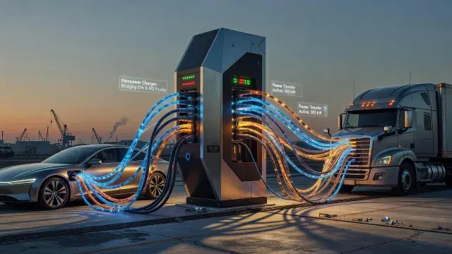 Kempower's New Charger Bridges Cars and Heavy-Duty Trucks