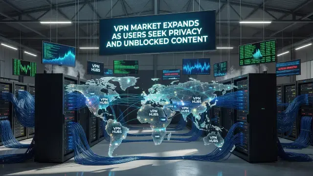 VPN Market Expands as Users Seek Privacy and Unblocked Content